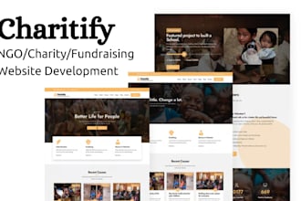 ngo website, charity website, trust website, foundation website, donation websit