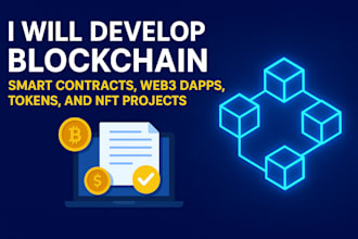 develop web3, defi, nft, and blockchain smart contract applications