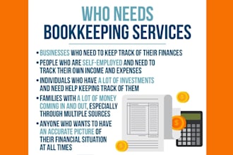 do book keeping using required software
