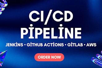 set up a pipeline so your code marches from git to server