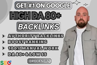 make best possible contextual dofollow high da and seo backlinks