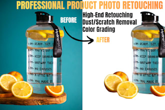 pro product photo retouching and editing