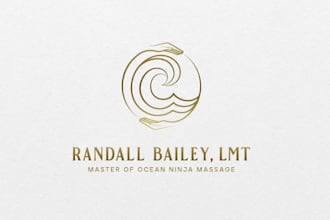 design a professional spa, massage, and yoga logo