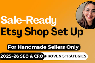 set up your handmade etsy shop with SEO
