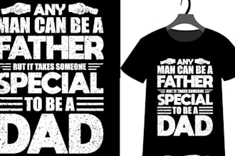 do typography, minimalist and custom t shirt design with creative thinking