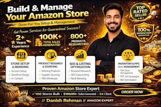 build a stunning and affordable amazon store that sells