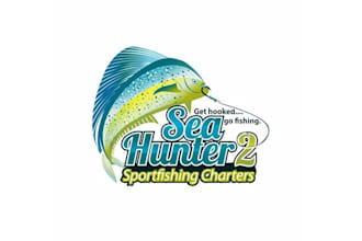 design exceptional charter fishing business logo
