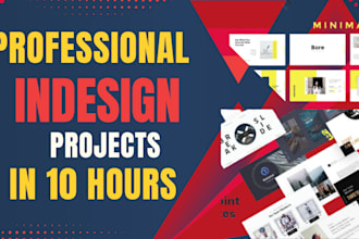design and format professional adobe indesign projects