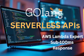 build serverless rest api with golang on AWS lambda