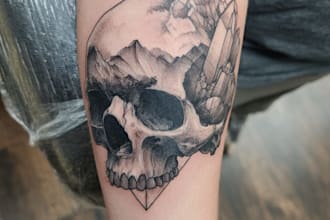 design professional japanese, asian style tattoo design