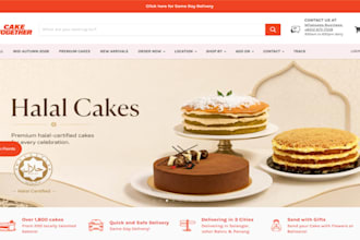 design cake shopify store bakery website cookies bakery store cake website