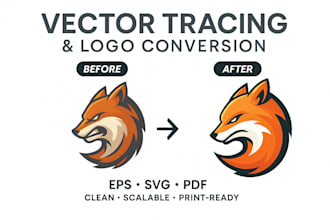 do vector tracing or convert to vector quickly