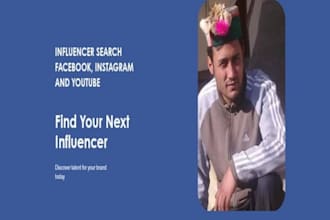 research instagram id ,facebook id and yotube details