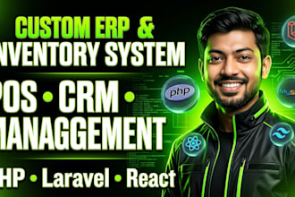 create professional management systems and erp solution for your business