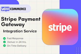 integrate stripe payment gateway in woocommerce store