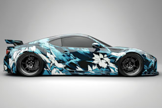 design custom vehicle wraps, car door magnets