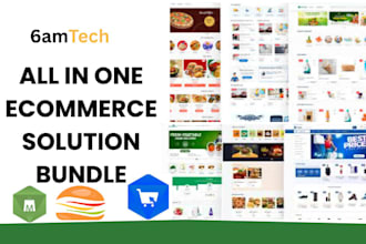 setup and customize any 6amtech scripts, 6ammart, 6valley, efood, demandium