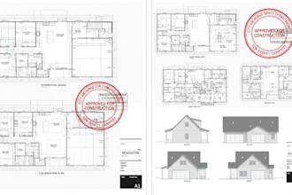 design modern mep architecture residential design building plan city permit