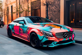 car wrap, truck wrap, van wrap design