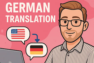craft professional english to german translations with native fluency