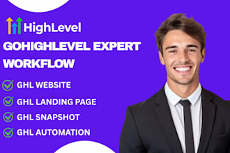 ghl workflow ghl automation ghl expert ghl funnel ghl landing page