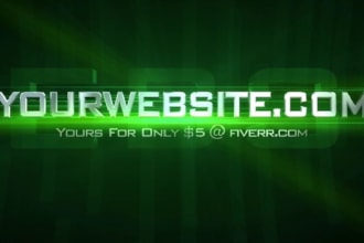 create This AMAZING Video Intro With A Choice of 5 Colors