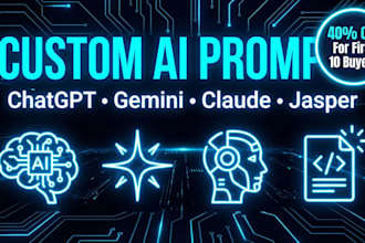 write custom ai prompt for chatgpt and all tools