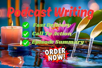 write your podcast show notes in 24 hours