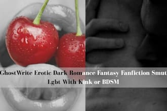 ghostwrite erotic dark romance fantasy fanfiction smut lgbt nsfw story kink bdsm