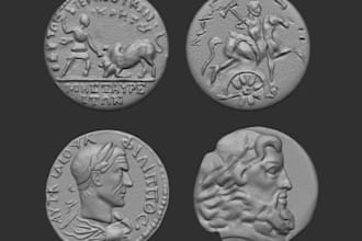 sculpt 3d bas relief,3d coin medallion,wall plague,laser engraving,cnc printing
