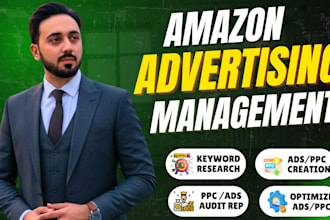 setup and manage ppc campaigns, amazon fba ads campaigns