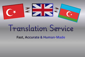 translate english, turkish and azerbaijani texts