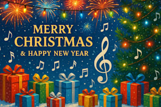sing unique christmas song, jingle, new year song, kid christmas christian song
