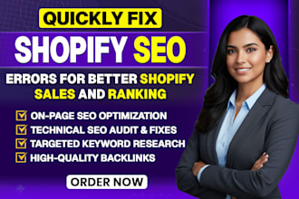 fix quickly shopify SEO errors for shopify sales and traffic