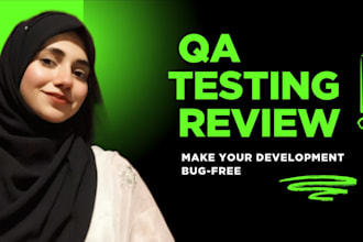 do QA testing of your website