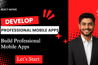 do mobile app development for android and ios app, ai mobile app developer
