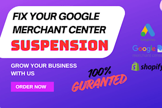 fix google merchant center suspension