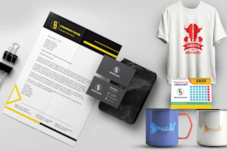 design elegant business card, superb stationary items and cool letterhead