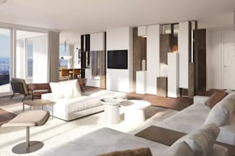 renovate luxury interior, cgi living area,dining furniture layout, bedroom decor