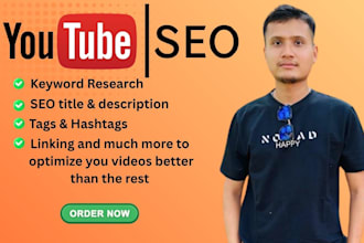 be a youtube seo expert for your organic growth and ranking