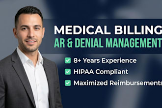 manage medical billing ar follow up and denial management rcm