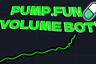 setup pump fun, solana, and dex volume bots for token trading and visibility