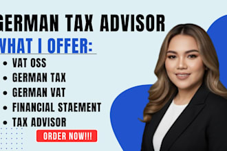 do german tax, advisor filing, oss, steuerberater, german lawyer vat eister id