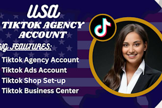 create and set up your tiktok agency ads, ads manager, and tiktok shop account