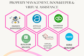 professional property management bookkeeping and VA