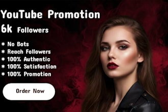 promote youtube channel for organic growth and subscribers