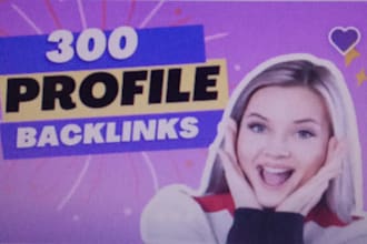 build strong profile backlinks to boost your website SEO