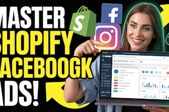 setup and manage shopify facebook ads campaign instagram ads meta ads manager