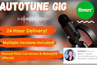 autotune and pitch correct your vocals