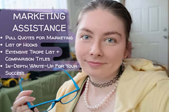 analyze your fantasy book for tropes, comp titles, and marketing hooks
